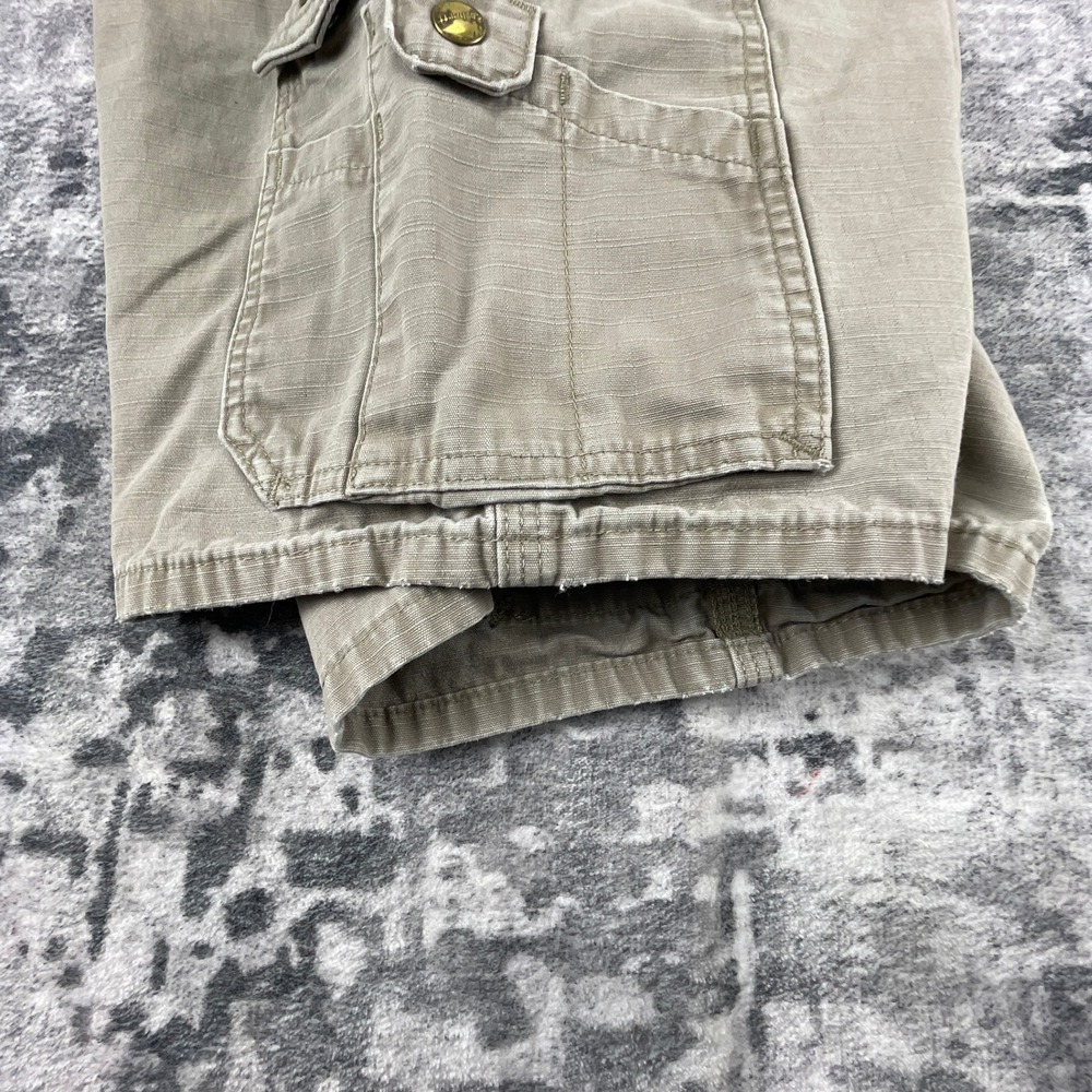 Carhartt Mens 36 Cargo Carpenter Shorts Ripstop Tan Relaxed Fit Rugged Workwear - Picture 12 of 15